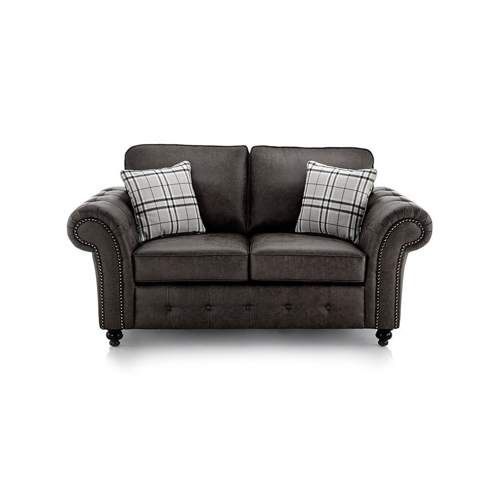 Faux Leather 2 Seater Sofa