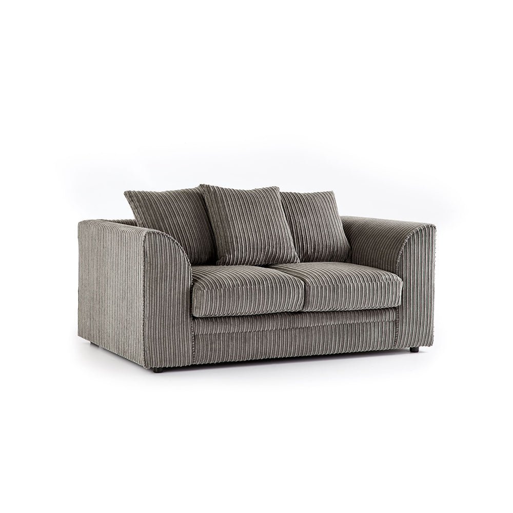 2 Seater Cord Fabric Sofa