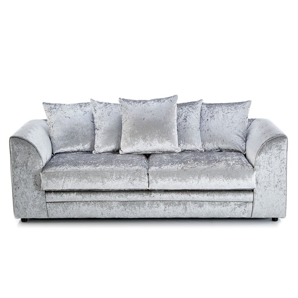 3 Seater Velvet Fabric Sofa
